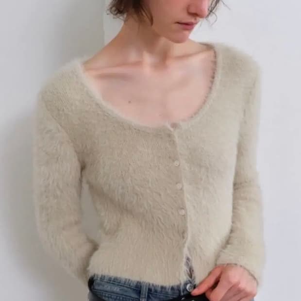 포허 퍼 가디건