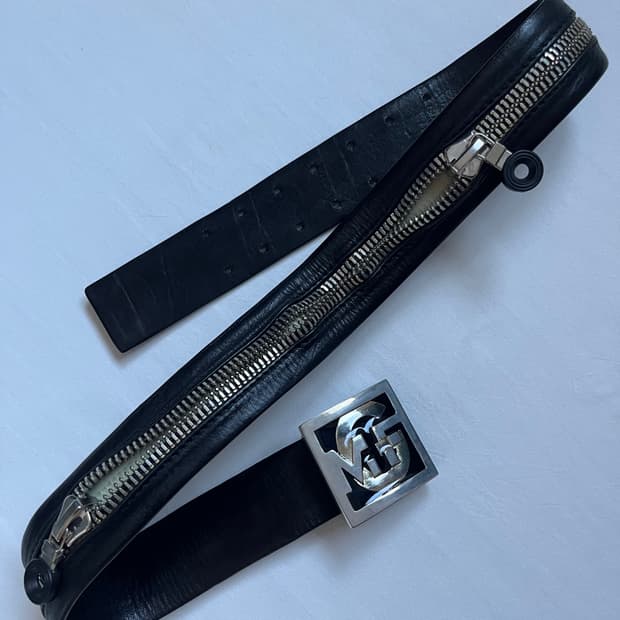 MARITHE + FRANCOIS GIRBAUD Zip Belt