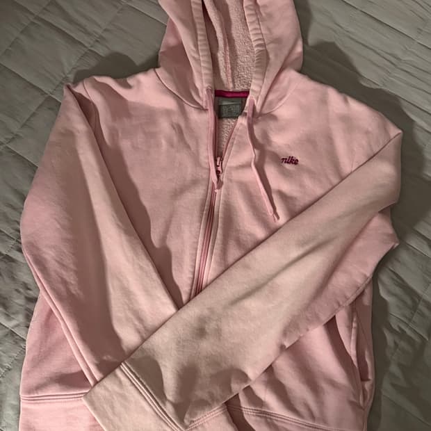 나이키 딸기우유 후드집업 m