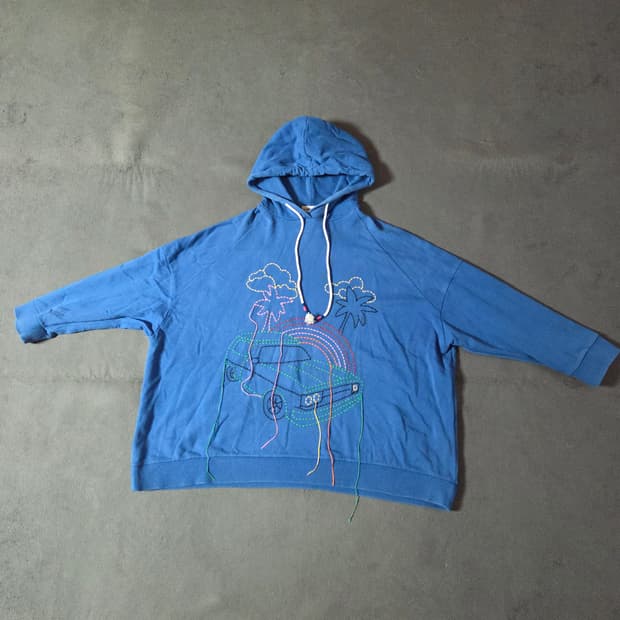 미라미카티 오버사이즈 벌룬 원피스 후드티 38