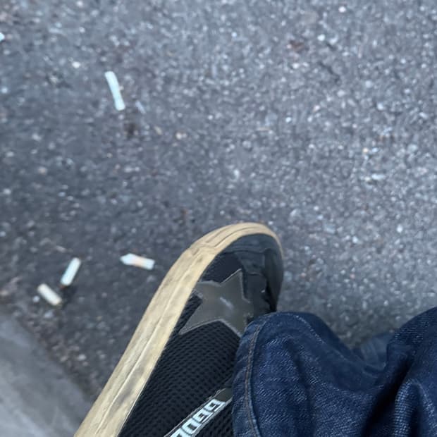 골든구스 하이탑 블랙