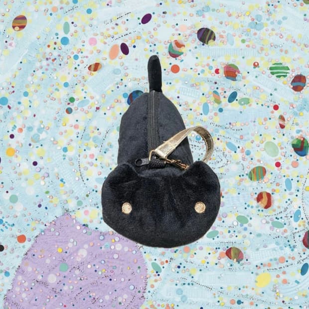 츠모리 치사토 고양이 파우치 스트랩