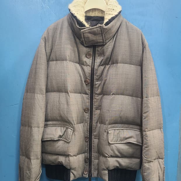 이태리 에르마노설비노 2010맨즈 거위패딩자켓봄버like아메카지