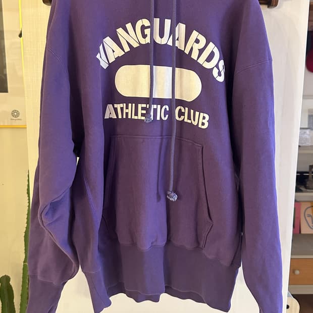 인스크리어 VAN ✖️Inscrire 퍼플 후드티 (S)