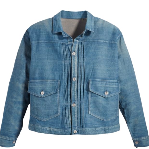 리바이스 LVC1879 플리츠블라우스 40(M) 새상품