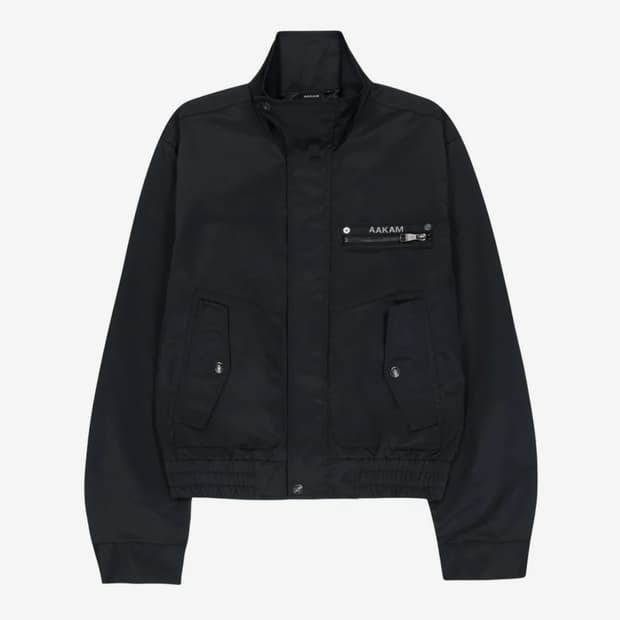 아캄 하이넥 버튼 자켓 2