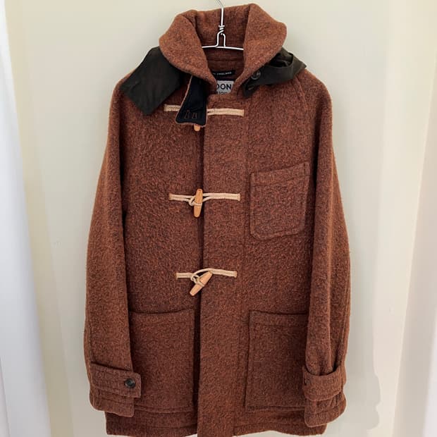 런던트레디션 더플 코트 오렌지 그레이 40사이즈