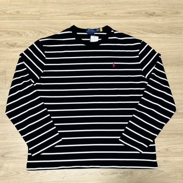 폴로 랄프로렌 스트라이프 롱슬리브 긴팔 티셔츠