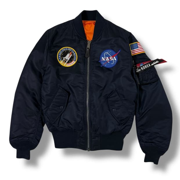 알파인더스트리 MA-1 나사 봄버자켓