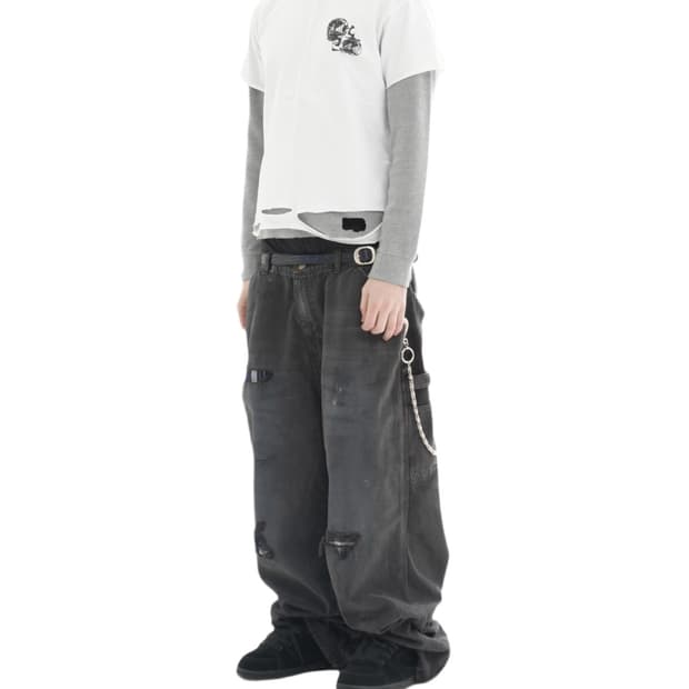 (1) 엔시브 enssive vtg 체크 메이트 팬츠