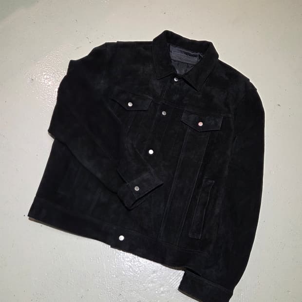 Noir Larmes 느와르 라르메스 스웨이드 자켓