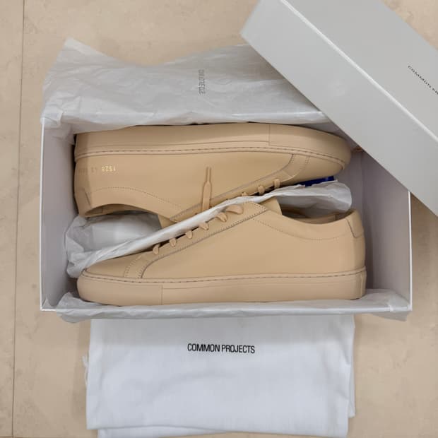 [43] 새상품 커먼프로젝트 아킬레스 로우 베이지