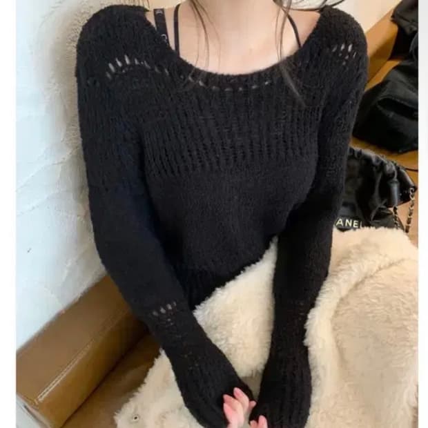 제니오 베일라 루즈 니트