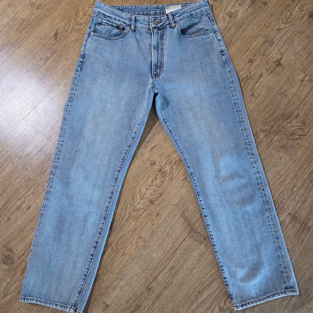 카키스 Stock 5p Jean 셀비지 데님