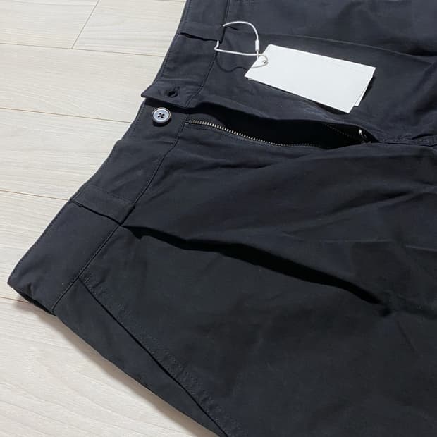 (새상품) 노드아카이브 레귤러 테이퍼드 치노 팬츠 (블랙_2사이즈)