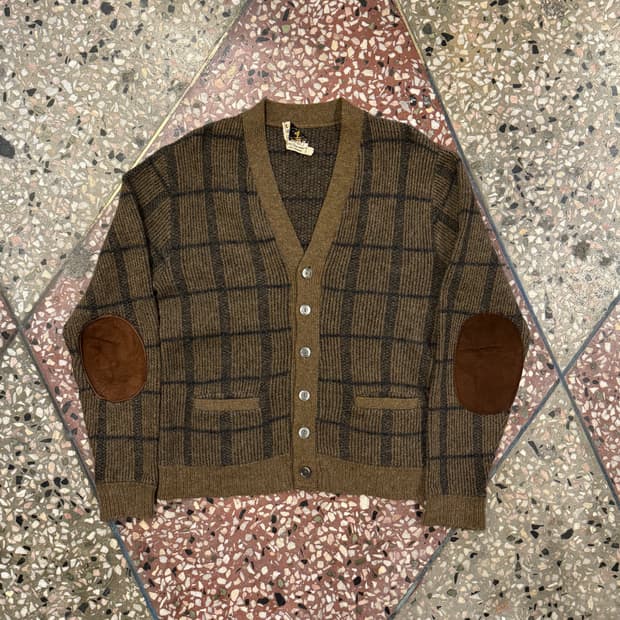 60s Barclay 모헤어 가디건 (M)