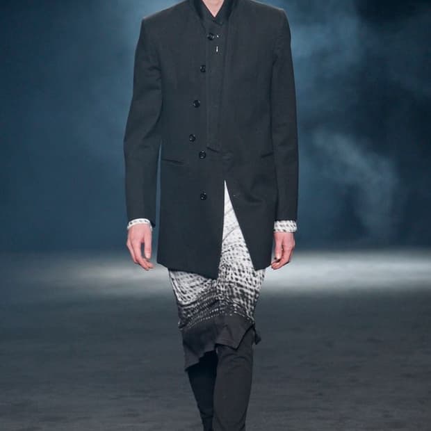 12FW 앤드뮐미스터 사선 비대칭 테일러자켓