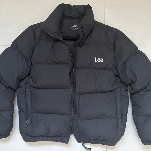 리 덕다운 숏패딩 s