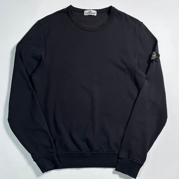 스톤아일랜드 주니어 블랙 맨투맨