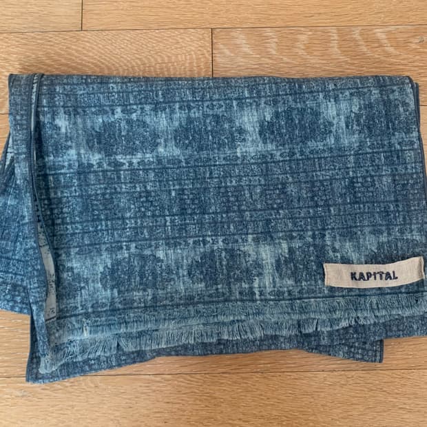 KAPITAL washed muffler