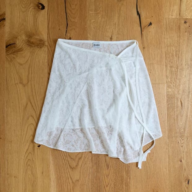 구아브 guav LACE LAYERED SKIRT 레이어드 스커트