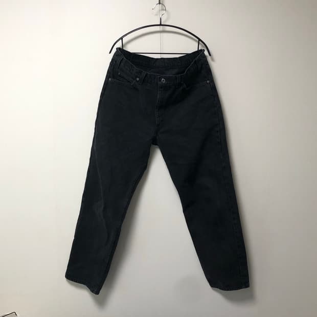90s Made in USA 리바이스 오렌지탭 550 블랙 36