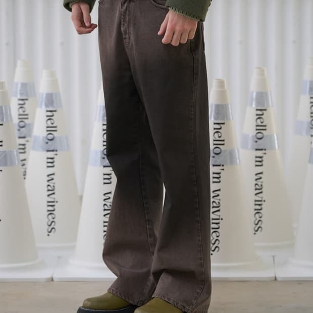 3)웨이비니스 그라데이션 플레어팬츠 