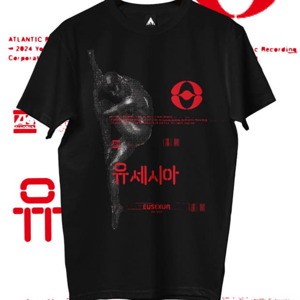 FKA twigs EUSEXUA seoul - SCR 리미티드 티셔츠