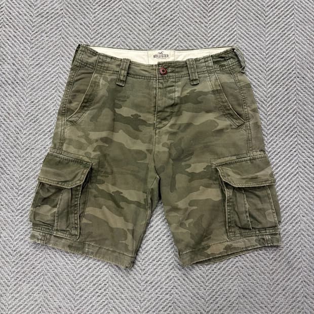 홀리스터 카모 카고 숏츠 v2949