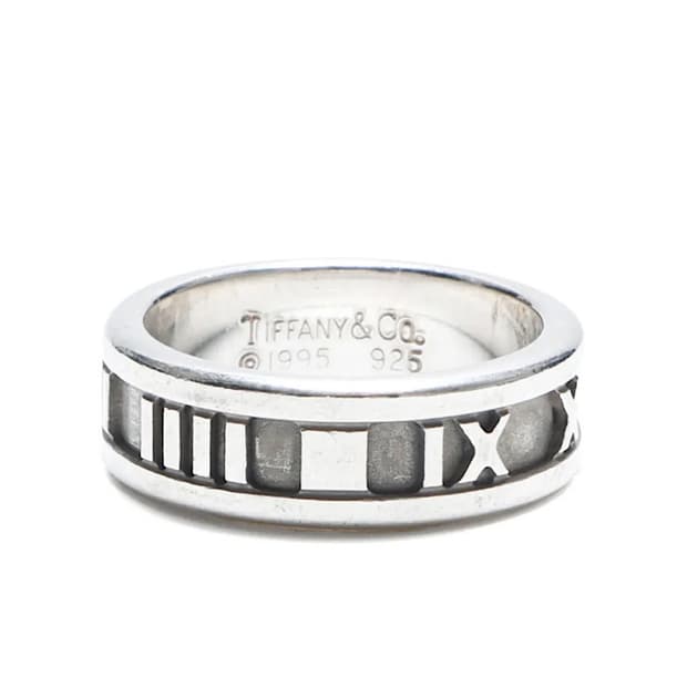 Tiffany & Co. Atlas 925Silver Ring