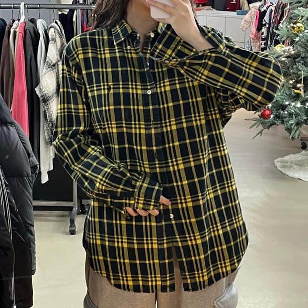 폴로 체크 셔츠