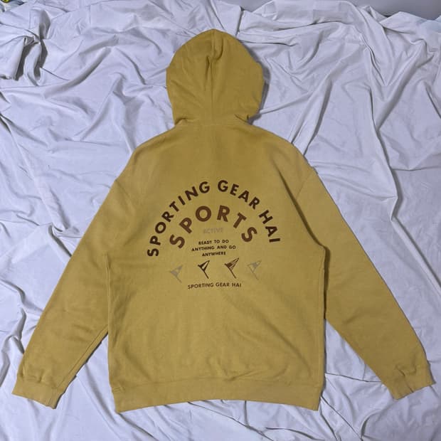 이세이미야케 하이 스포르팅 기어 후드집업