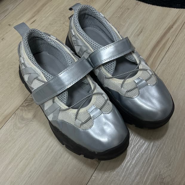 락피쉬웨더웨어 브린 벨크로 스니커즈 매쉬 실버 250