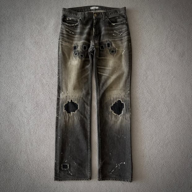 Number (N)ine 2001AW denim pants