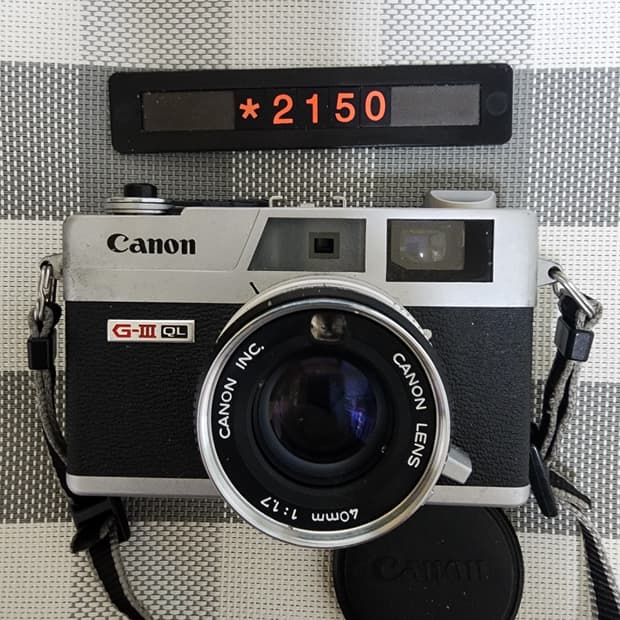 캐논 G3 캐논넷 QL 17 필름카메라