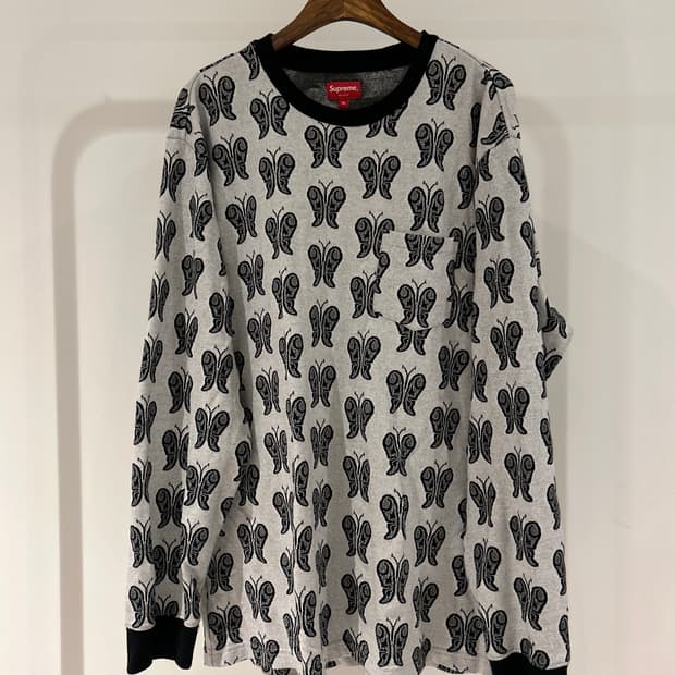 Supreme Butterfly Jacquard Top