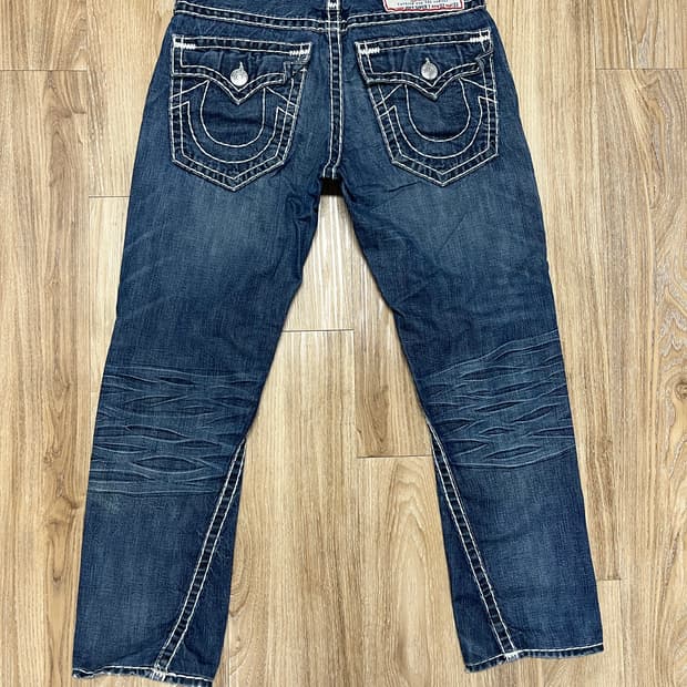 트루릴리젼 조이슈퍼T 청바지 32