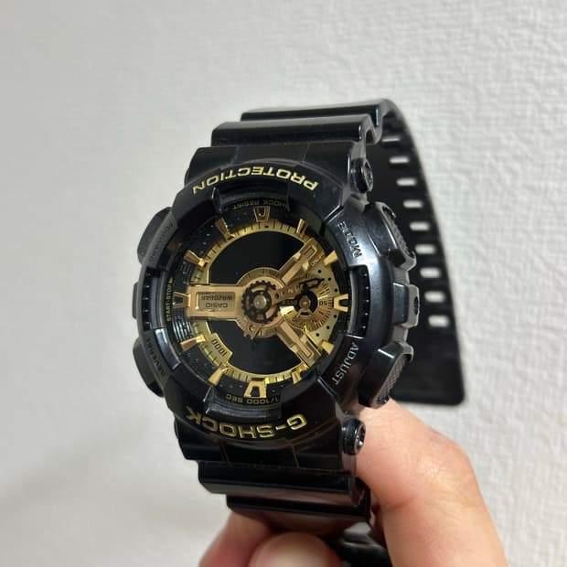 지샥 흑금 GA-110GB-1A