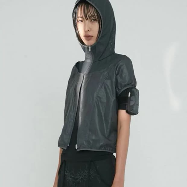 마지막 가격) ojos 오호스 나일론 바라클라바 집업
