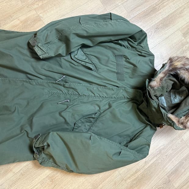 M65 Fishtail XS / 오리지널 (외피+내피+코요테 털 후드)