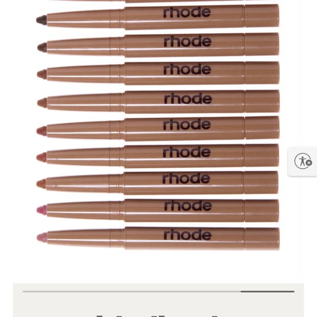 rhode 헤일리비버 로드 립 라이너