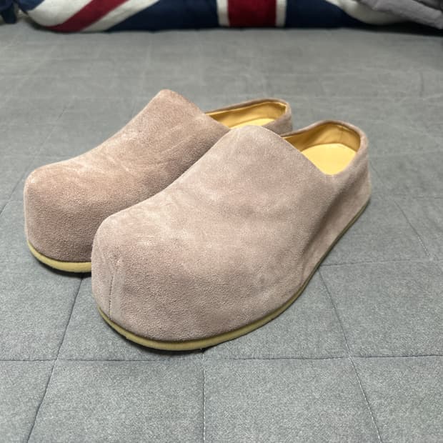 디앤에스알 맘모스 스웨이드 뮬 핑크 280