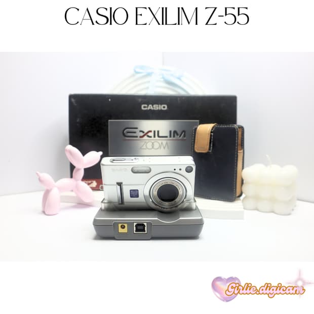 *르세라핌 사쿠라 + 풀박스 구성* 카시오 엑슬림 EX-Z55