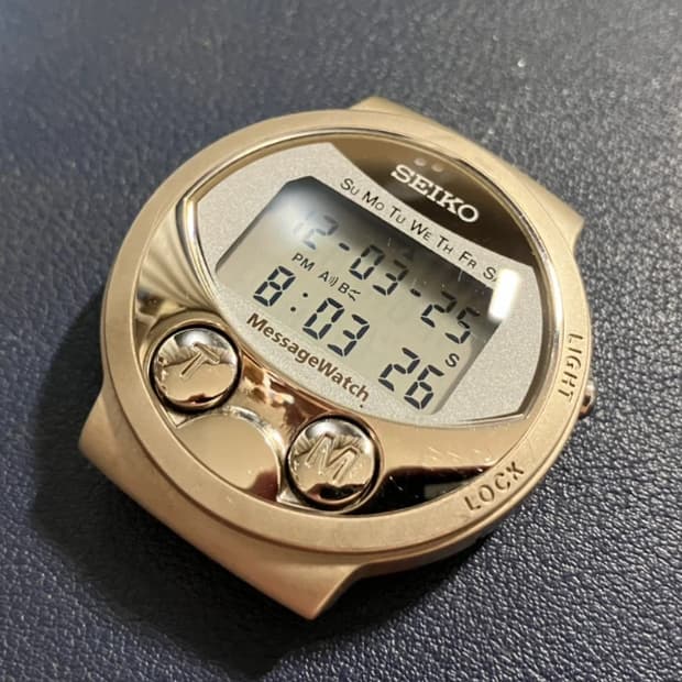 [SEIKO] 빈티지 데드스탁 / message watch