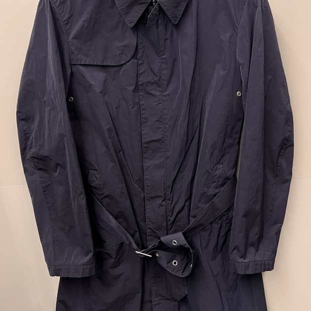 아르마니 Armani Jeans 네이비 트렌치 코트 EU52
