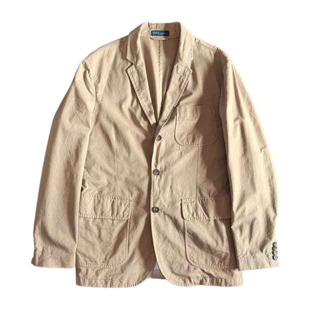 PRL 3 roll 2 jacket sand brown