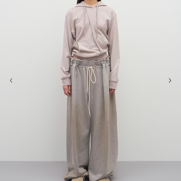 LCDC SPRAY WASHED PLEATS DETAIL TROUSERS