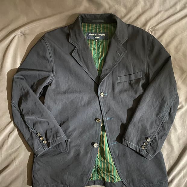 꼼데가르송 옴므 퍼커링 자켓 M