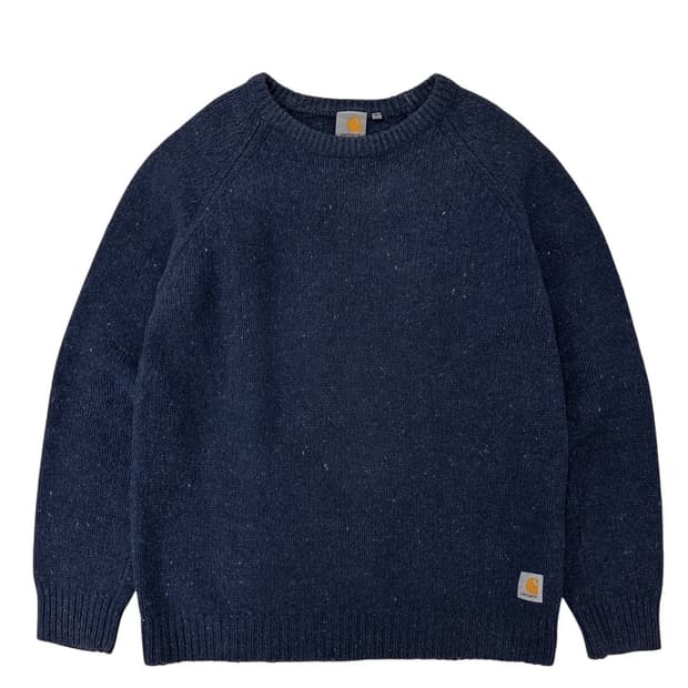 칼하트 앵글리스틱 스웨터니트 네이비 (M) 