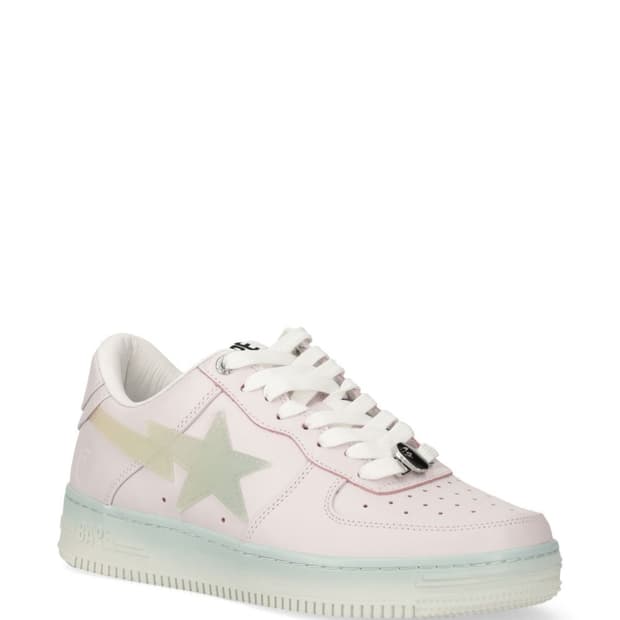 Bape 베이프 스타 스니커즈 핑크 us6 240